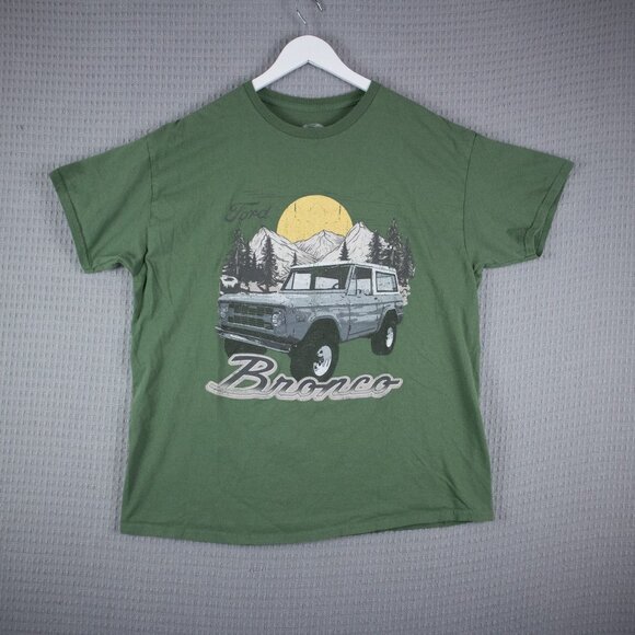 Ford Bronco Green Exploring Mountain Tee Off Road XL - Picture 1 of 7